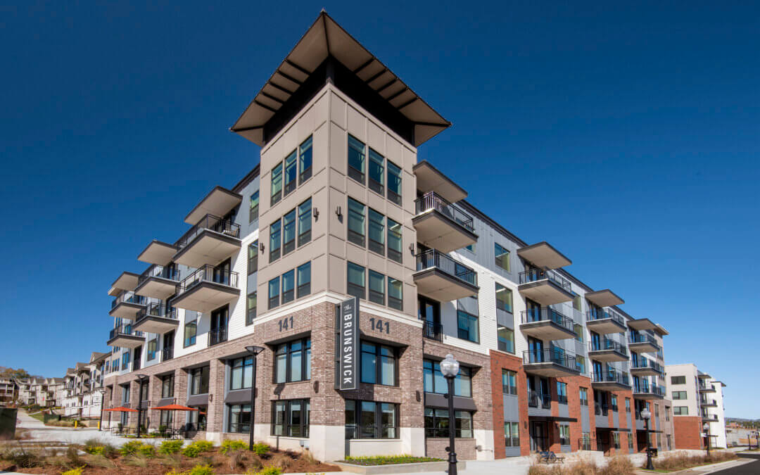 The Brunswick – A Multifamily Public-Private Project Developed in Partnership with the City of Norcross is Now Open and 40% Leased