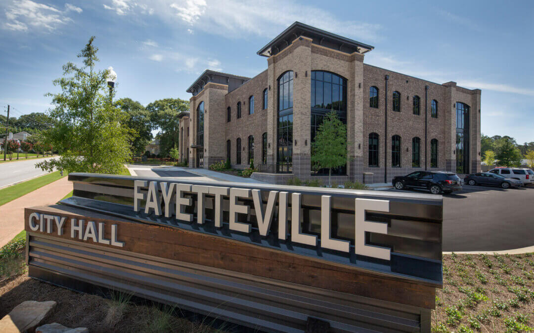 New City Hall Building, Adjacent Park Revitalize Dowtown Fayetteville