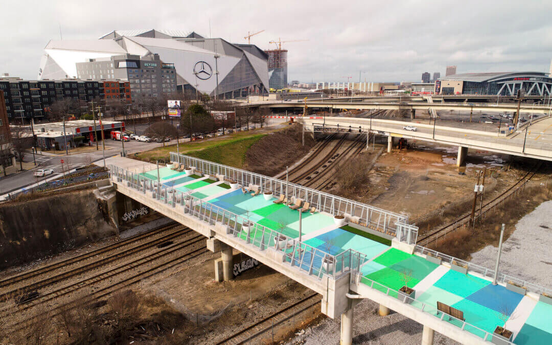 ENR Southeast 2023 Best Projects Best Highway/Bridge – Nelson Street Pedestrian Bridge